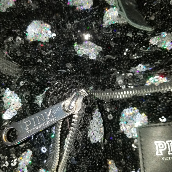 VICTORIA SECRET Pink Black/Silver Cheetah Sparkle! - Picture 5 of 8